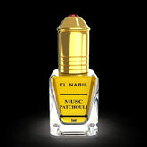 Parfumolie Musc Patchouli met gouden dop voor El-Nabil Parfumolie Musc Patchouli